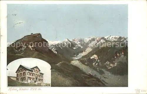 Appenzell IR Hoher Kasten Kat. Appenzell