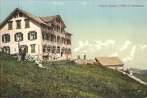 Appenzell IR Hoher Kasten Gasthaus Kat. Appenzell