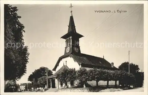 Yvonand Eglise Kat. Yvonand