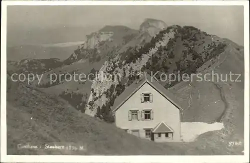 Staubern Berggasthaus Appenzeller Alpen Kat. Hoher Kasten