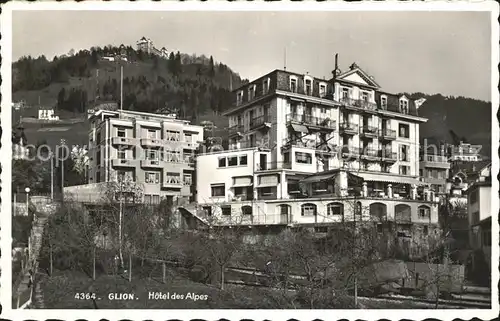 Glion Hotel des Alpes Kat. Glion