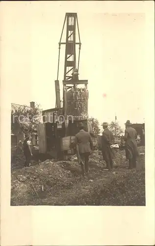 Parsberg Oberpfalz Baustelle Schaufelkran Kat. Parsberg