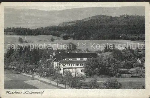 Lueckendorf Kurhaus Zittauer Gebirge Kat. Kurort Oybin