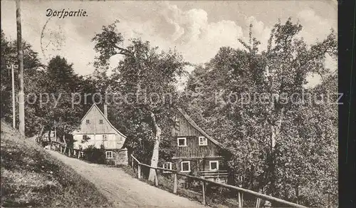Lueckendorf Dorfpartie Kat. Kurort Oybin