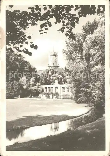 Berlin Stadtpark Schoeneberger Rathaus Wahrzeichen Kat. Berlin