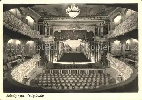 Schwetzingen Schlosstheater 18. Jhdt. Nikolaus von Pigage Kurfuerst Karl Theodor Kat. Schwetzingen