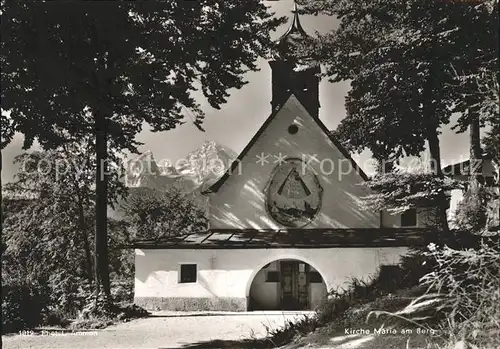 Berchtesgaden Kirche Maria am Berg Kat. Berchtesgaden