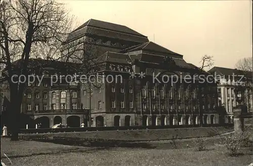 Dresden Grosses Haus Schauspielhaus Kat. Dresden Elbe