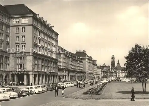 Dresden Altmarkt Kat. Dresden Elbe