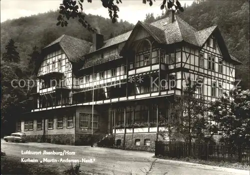 Ilsenburg Harz Kurheim Martin Andersen Nexoe Luftkurort Kat. Ilsenburg Harz