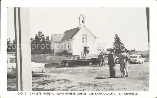 Nadeau Chalets Quai Riviere Quelle Chapelle Kat. Nadeau