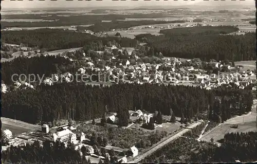 Koenigsfeld Schwarzwald Fliegeraufnahme Kat. Koenigsfeld im Schwarzwald