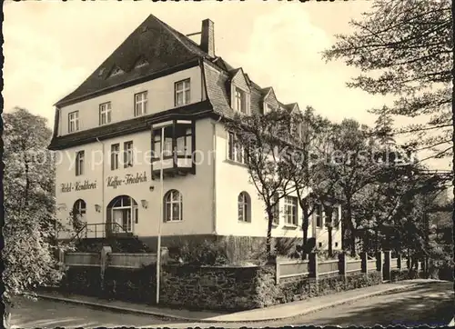 Augustusburg Hotel Cafe Friedrich Kat. Augustusburg