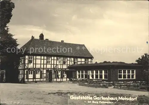 Meisdorf Restaurant Gartenhaus Kat. Falkenstein Harz