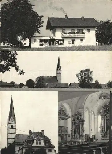 Pfaffenhofen Inn Kirche Baeckerei Erich Schuster Kat. Schechen