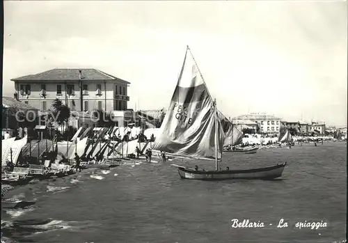 Bellaria Strand Segelboote Kat. Rimini