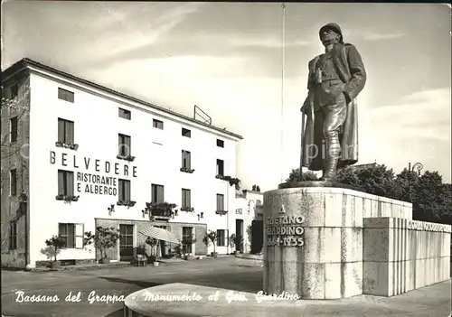 Bassano del Grappa Monument au General Giardino Kat. Bassano Del Grappa