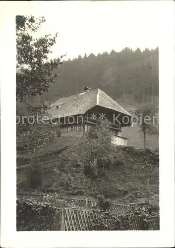 Badenweiler Holzhaus Kat. Badenweiler