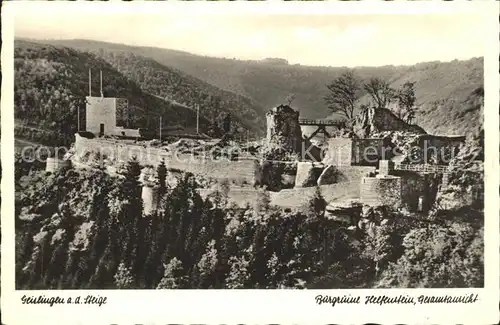 Geislingen Steige Burgruine Helfenstein Kat. Geislingen an der Steige