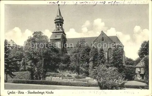 Goslar Frankenberger Kirche Kat. Goslar