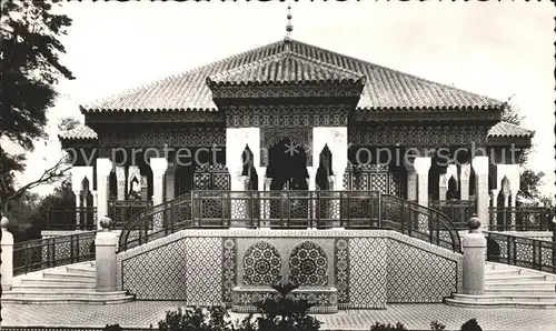 Casablanca Pavillon de the dans le palais de Sa majeste le Sultan Kat. Casablanca