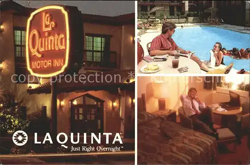 La Quinta Motor Inn Swimmingpool Zimmer Kat. La Quinta