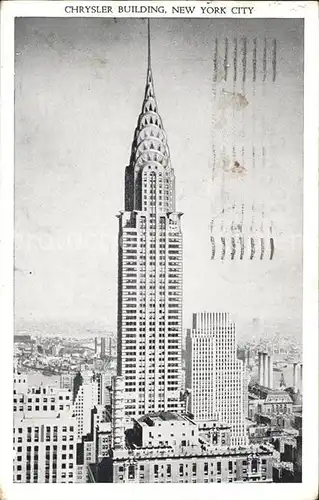 New York City The Chrysler Building  / New York /