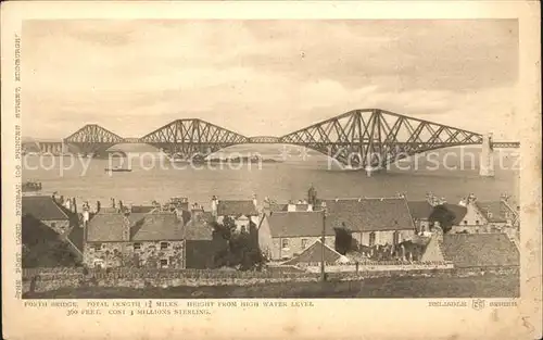 Edinburgh Forth Bridge Kat. Edinburgh