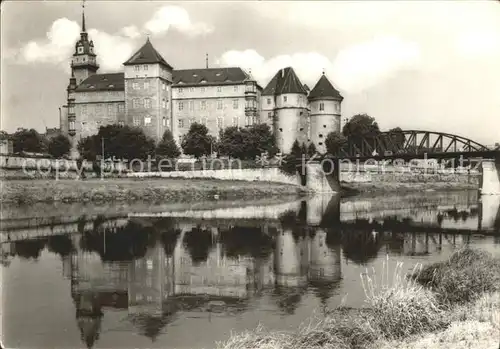 Torgau Schloss Hartenfels Bruecke Kat. Torgau
