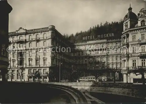 Karlovy Vary The Cedok Grandhotel Moskva / Karlovy Vary /