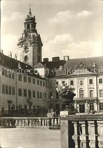 Rudolstadt Schloss Heidecksburg Schlosshof Kat. Rudolstadt