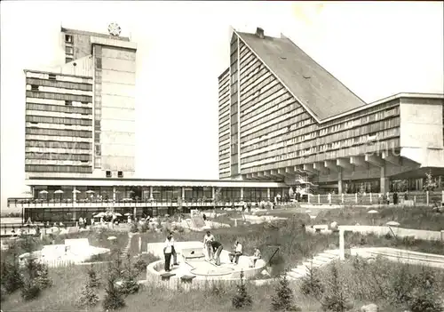 Oberhof Thueringen Interhotel Panorama Minigolf Anlage Kat. Oberhof Thueringen