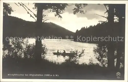 Altglashuetten Windgfaellweiher Kat. Feldberg (Schwarzwald)