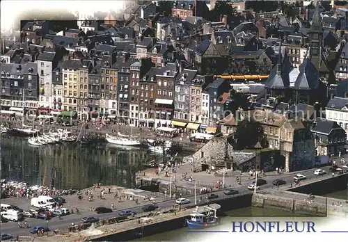 Honfleur Quai Port Vieille Ville Kat. Honfleur