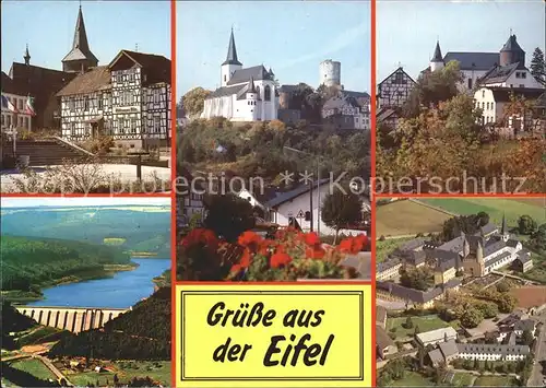 Marmagen Reifferscheid Wildenburg Oleftalsperre Kloster Steinfeld Eifel Kat. Nettersheim