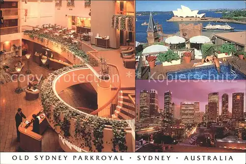 Sydney New South Wales Old Sydney Parkroyal Hotel Restaurant Downtown Opera House Kat. Sydney