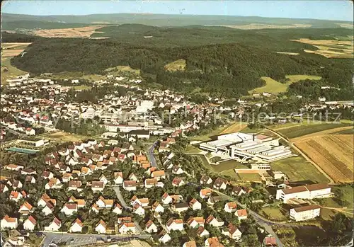 Gladenbach Luft und Kneippkurort Fliegeraufnahme Kat. Gladenbach