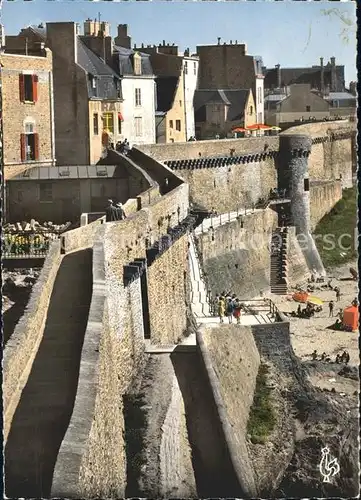 Saint Malo Ille et Vilaine Bretagne Les Remparts XII siecle Kat. Saint Malo