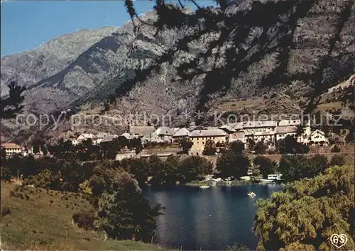 Le Lauzet Ubaye Vue generale Kat. Le Lauzet Ubaye