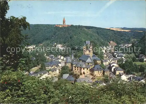 Clervaux Vue generale Chateau Kat. Clervaux