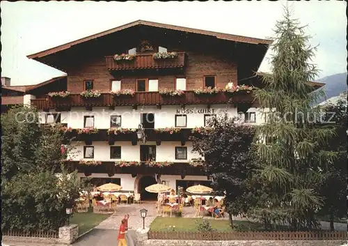 Kirchberg Tirol Hotel Restaurant Roesslwirt Kat. Kirchberg in Tirol