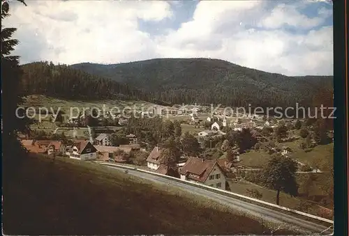 Enzkloesterle Luftkurort Wintersportplatz Schwarzwald Kat. Enzkloesterle