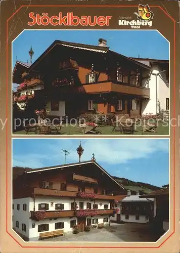 Kirchberg Tirol Pension Stoecklbauer Kat. Kirchberg in Tirol