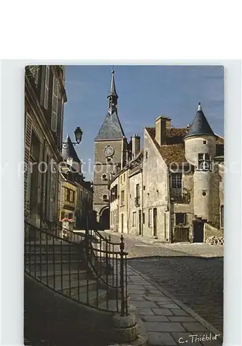 Avallon Maison des Sires de Domecy Tour de l Horloge  Kat. Avallon