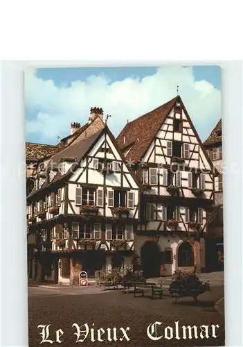 Colmar Haut Rhin Elsass Rue des Marchands Altstadt Kat. Colmar