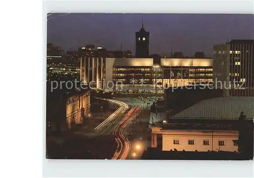 Berlin Palast der Republik bei Nacht Kat. Berlin