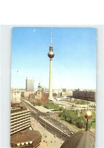 Berlin Blick vom Dom mit Fernsehturm Kat. Berlin