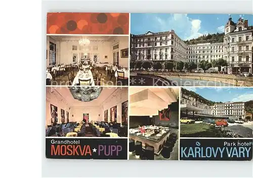 Karlovy Vary Grandhotel Moskvu Speisesaal Parkhotel Karlovy Vary / Karlovy Vary /