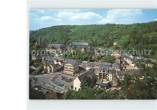 Clervaux Vue generale aerienne Kat. Clervaux