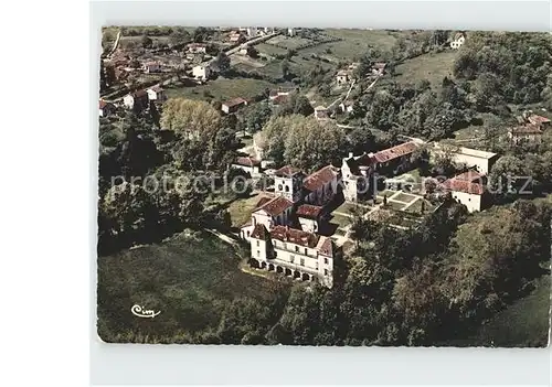 Chancelade Ancienne Abbaye Vue aerienne Kat. Chancelade